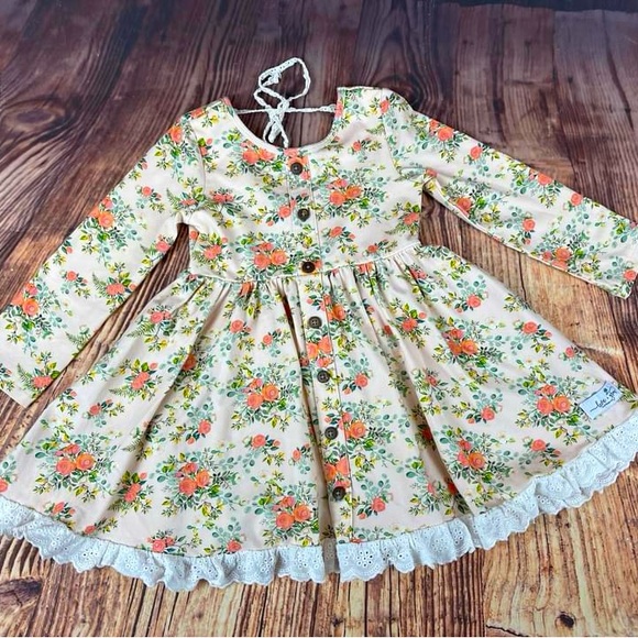 Love and Grow Clothing Orange Blossom Dress